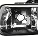 Spec-D Tuning LH-SIV99JM-RS Chevy Silverado Suburban Tahoe Euro Crystal Black Diamond Headlights