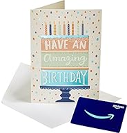 Amazon.com Gift Card in a Premium Greeting Card by American Greetings