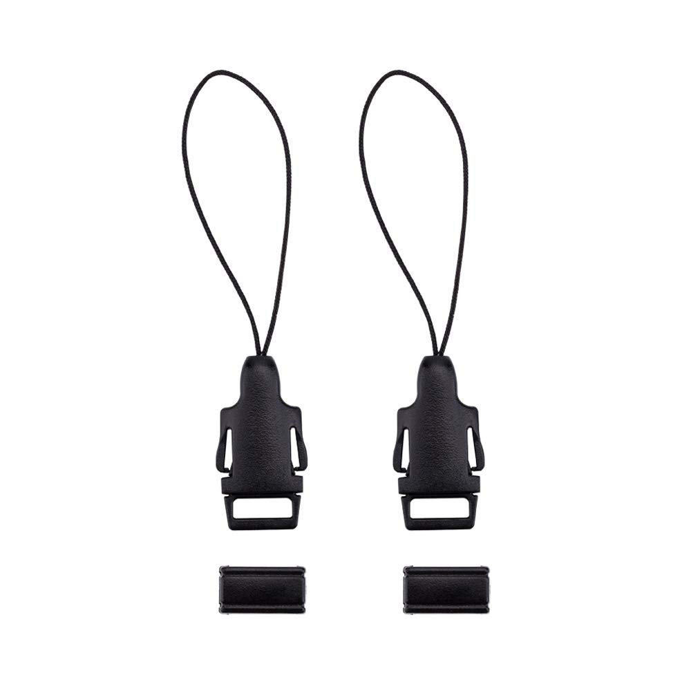 JJC Quick Release Buckle Kit for Ricoh GRIV GRIIIx GRIII GRII GR, SOFORT 2, Fuji Insta Mini 9, 11, 12 RX100 Series Attaching a Neck Strap to Eyelet Lug & Other Cameras with Similar Small and Eyelug