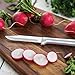 Rada Cutlery Everyday Paring Knife – Stainless Steel Blade With Aluminum Handle Made in USA, 6-3/4 Inches