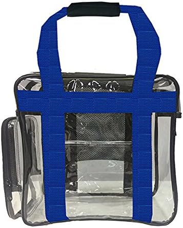 Stadium Bag Clear Tote Bag - Royal Blue