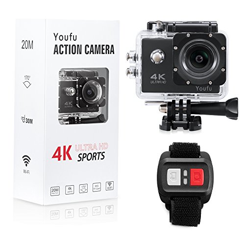 4k action camera hd 1080p wifi waterproof mini sport ca…