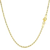 The Diamond Deal 10k REAL Yellow Gold 3.2mm Shiny