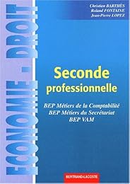 Économie et droit, seconde professionnelle