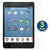 BIRUGEAR RealPad by AARP 7.85'' Tablet 16GB Tablet Screen Protector, (3-Pack) Premium HD Crystal Clear LCD Screen Protector for RealPad by AARP with WiFi 7.85'' Tablet 16GB Intel Touchscreen Tablet PC ( MA7BX2 )
