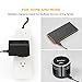 EasyAcc US 5V 2A Universal Travel AC Micro USB Wall Charger Adapter long cord for Tablet: Google Nexus 7,Google Nexus 10,Most Smartphone, external battery and other Micro USB Port Devices (1.6M/5.25 Feet Black)