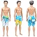 E-TING Cool Beach Swimsuit Bathing Wear Doll Clothes One Piece Swimwear for Ken Dolls Hot Summer Look (Yellow)