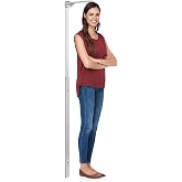 tonchean Height Measurement for Wall Medical Stadiometer for Kids &amp; Adults | Aluminum Height Measurement Tool Wall Mount Accurate Scale Telescopic Height Measuring Rod, 23.6-78.7 in/60-200 cm
