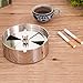 K-Steel Stainless Steel Round Revolving Ashtray