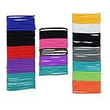 Goody Ouchless 4mm No Metal Hair Elastics - Multiple Colors - 124 Count