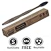 Primal Life Organics - Charcoal Toothbrush, Made with Charcoal & Bamboo, Biodegradable, BPA-Free, Perfect for Kids & Adults, Recyclable, Gently Massages Gums & Teeth, Zero Waste Toothbrush, (1-Pack)