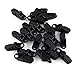 Clamp Tarp,20pcs/Bag Black Reusable Tent Snaps Clamps Tarp Clips Tent Tighten for Outdoor