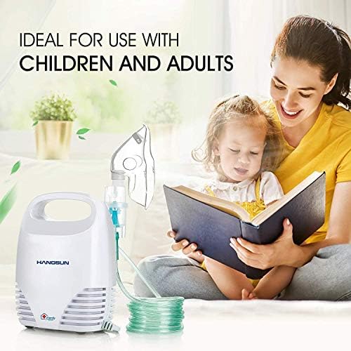 Inhalador Nebulizador Electrico CN560 Nebulizador Bebe Adulto Para Inhalación De Medicamentos Líquidos (Blanco)