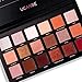 18 Colors Eye Shadow Makeup Palette WicLian Matte Shimmer Pigmented Twilight And Dusk Eyeshadow Powder (A1)