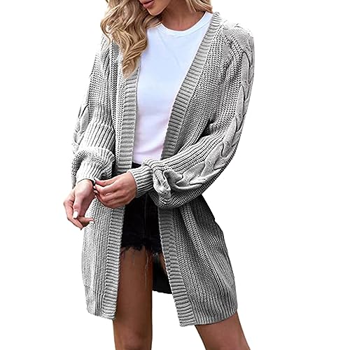 Cardigan With Pockets For Women Plus Size Black