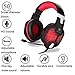 Gaming Headset with Mic for PC Mac Laptop PS4 Xbox one Nintendo Surround Stereo Sound One Key Mute Sound Breathing USB LED Light Noise Reductionthumb 4