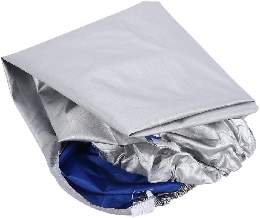 Fydun Air Conditioner Cover Outdoor Air Conditioner Cover Anti-Dust Anti-Snow Waterproof Sunproof for Home(3p) Pool Heater Cover - Image 5