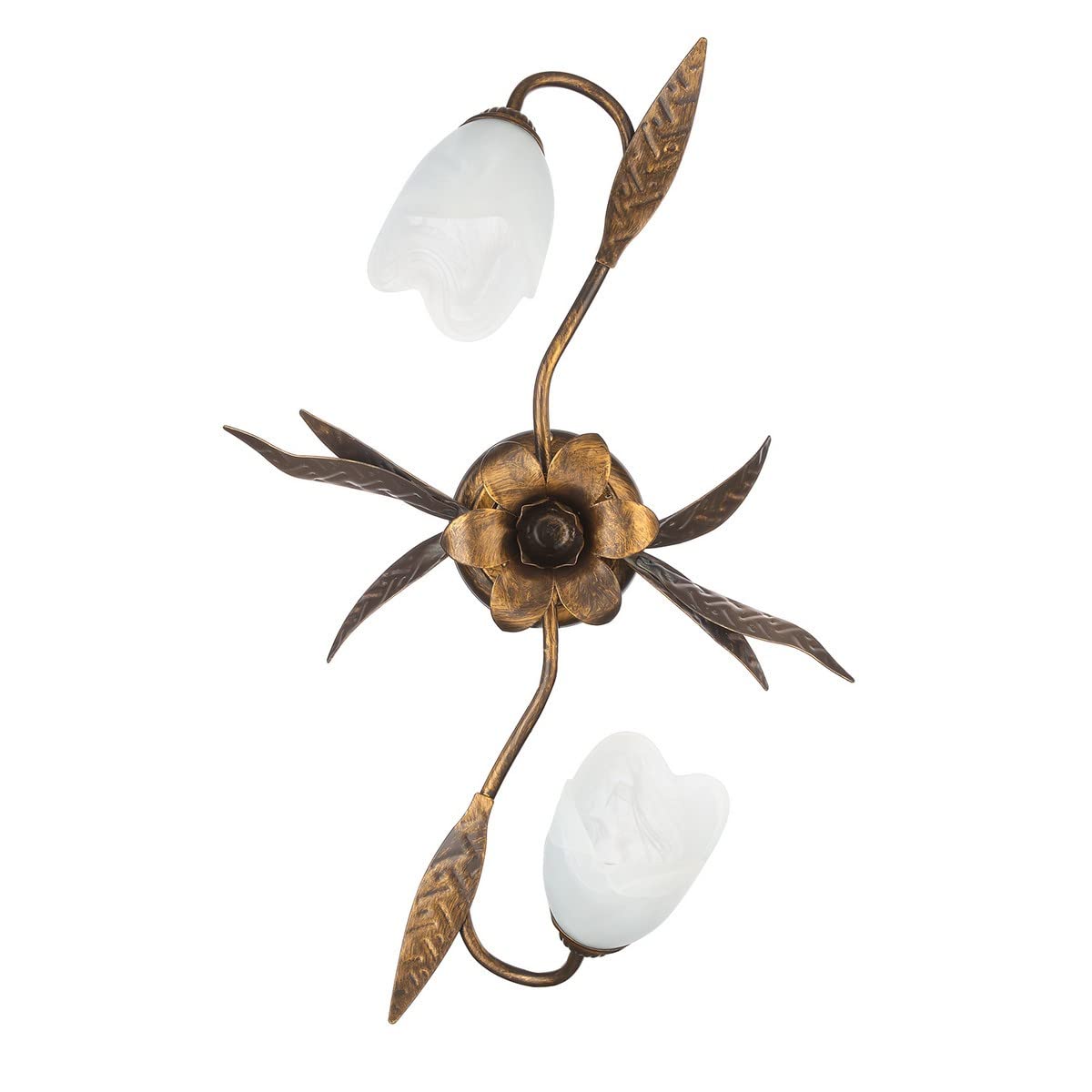 Onli 4240/PL2 Wall Lamp Brown and White 2 Lights