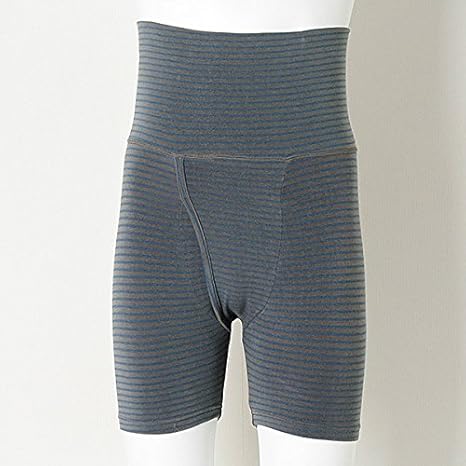 ブロス バイ メンズワコール Bros By Men S Wacoal 吸湿発熱 前開き有 腹巻き付きパンツ ハラパン グレイ Gy M 下着 インナー 通販 Amazon