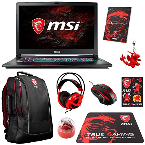 MSI GE73VR Raider-003 Enthusiast (i7-7700HQ, 32GB RAM, 2TB NVMe SSD + 1TB HDD, NVIDIA GTX 1070 8GB, 17.3