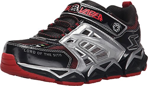 Skechers Boy's Star Wars Darth Vader Sneaker, Black/Red, 12