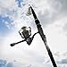 PLUSINNO Telescopic Fishing Rod and Reel Combos Full Kit, Carbon Fiber Fishing Pole, 12 +1 Shielded Bearings Stainless Steel BB Spinning Reel