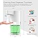 CONBOLA Automatic Soap Dispenser Touchless, Kitchen Rechargeable USB Charging Hand Soap Foam Pump, with Infrared Motion Sensor, Waterproof Anti-Leakage Fit for Kids, Bathroom