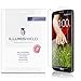 ILLUMISHIELD Screen Protector Compatible with LG G2 (3-Pack) Clear HD Shield Anti-Bubble and Anti-Fingerprint PET Film