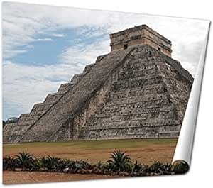Ashley Giclee El Castillo Temple Kukulcan Pyramid At Mexicos Chichen