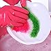 kilofly 6pc Fruit Dish Scrubber Rags Kitchen Dishwashing Sponge Washcloth Pack