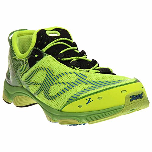 Zoot Men's Ultra Tempo 6.0 Running Shoe,Safety Yellow/Green Flash/Black,9 M US