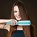 Hair Straightener, Mangee Extra wide Tourmaline Ceramic Flat Iron for All Hair Types with Adjustable Temperature Professional Straightener and Salon High Heat 200℉-450℉ Heats Up Fast (LightBlue)thumb 3