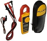 Fluke 325 40/400A AC/DC, 600V AC/DC TRMS Clamp Meter with Frequency, Temp, Capacitance Measurements with a NIST-Traceable Calibration Certificate with Data