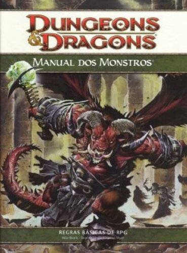 Livro Dungeons   Dragons. Manual Dos Monstros