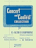 Concert and Contest Collection for Eb Alto Saxophone: Piano Accompaniment by 