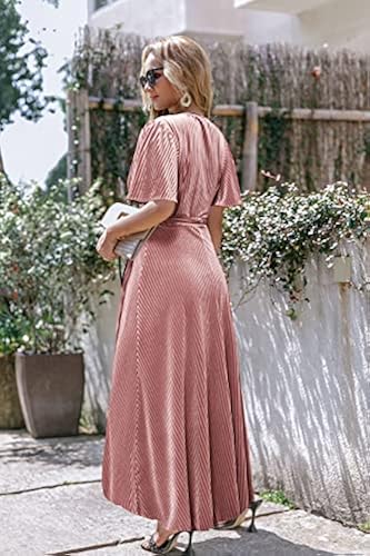 pink velvet maternity dress Maternity Off Shoulder Velvet Mermaid Prom Dress Elonnashop