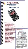 Yaesu VX-8DR Mini-Manual and Card Combo by Nifty Accessories by