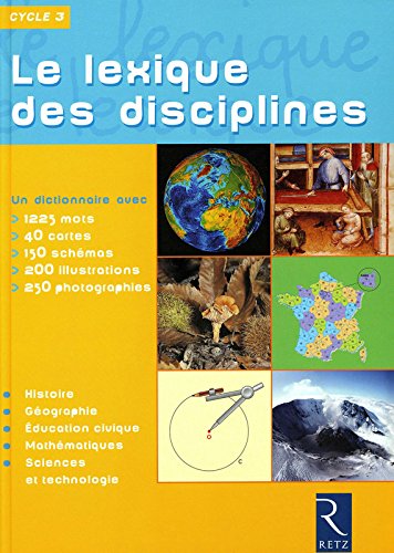 Le  lexique des disciplines, cycle 3