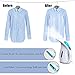 aickar 180ml Portable Garment Steamer, 800W Powerful Clothes Steamer, ETL Approved Handheld Fabric Steamer, Travel Steamers for Clothes and Curtains - White
