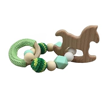 solid silicone teething ring