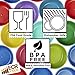 ECR4Kids My First Meal Pal Snack Bowls, Kids Plastic Tableware, Stackable and Dishwasher Safe, Stackable Bowls for Baby, Toddler and Child Feeding, 3-Pack - Tropical