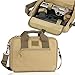 Savior Equipment Tactical Double Handgun Firearm Case Pistol Bag - Additional Magazine Storage Slots, Lockable Compartment w/Adjustable Shoulder Strap