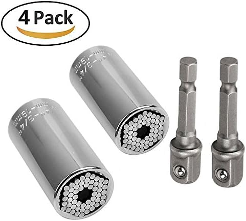 Universal Socket, Taessv Professional 7mm-19mm Universal Sockets Tools Gifts for Men Him Husband Dad Father DIY Handyman Women