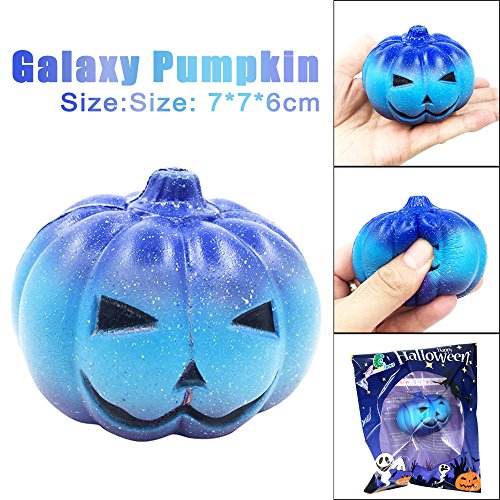 image for Squishy Toy,Balakie Xmas Gifts New Exquisite Fun Galaxy Pumpkin Scente
