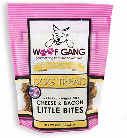Woof Gang Cheese and Bacon Little Bites - All Natural/Wheat-Free