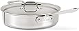 All-Clad Saute Pan, 4-Quart, Silver