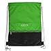 G4Free 15L Drawstring Backpack 15L&20L Cinch Bag String Backpack Gym Bag for Men Women Nylon (Grass/Black)
