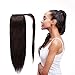 Ponytail Human Hair Clip Extensions - 24