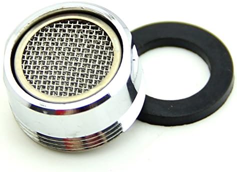 Juanshop Water Saving Kitchen Faucet Tap Male/Female Aerator Chrome Nozzle Sprayer Filter(20mm Male)