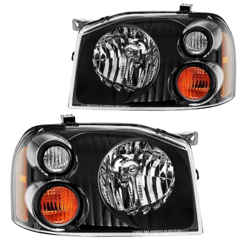 PHILTOP Headlight Assembly Replacement for 2001-2004 Nissan Frontier, Halogen H…